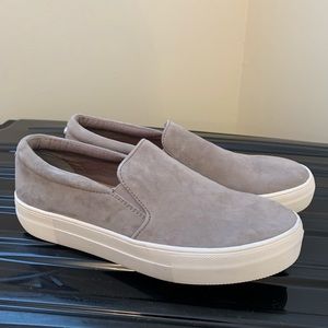 Grey Suede Steve Madden Sneakers